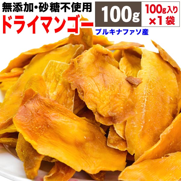 無添加ドライマンゴー100g