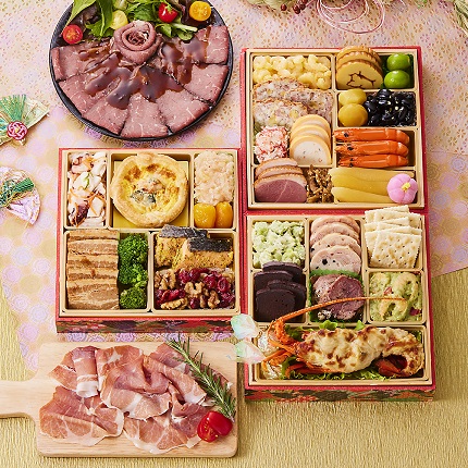 冷凍おせち 2～3人前 和洋風三段重 板前魂のソレイユ 【販売終了日:2025年12月21日】