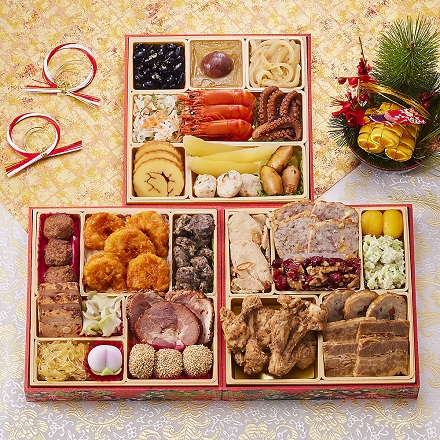 冷凍おせち 2～3人前 和洋中華風三段重 板前魂の祝寿 【販売終了日:2025年12月21日】