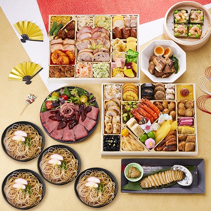 冷凍おせち 4～5人前 九.八寸和洋中華風二段重 板前魂の七福神ジャパン 【販売終了日:2025年12月21日】