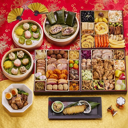 冷凍おせち 4～5人前 八.五寸和洋中華風三段重 板前魂の朱雀 【販売終了日:2025年12月21日】