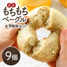 【9種入】国産ベーグルセット