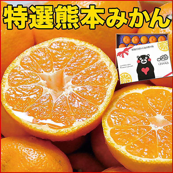 特選熊本みかん約2kg(M-Sサイズ)光センサー選果済み【販売終了日:2025年12月7日】