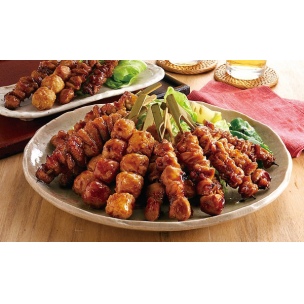 博多華味鳥 焼き鳥セット　九州産「華味鳥」を使用し４種類のバラエティ