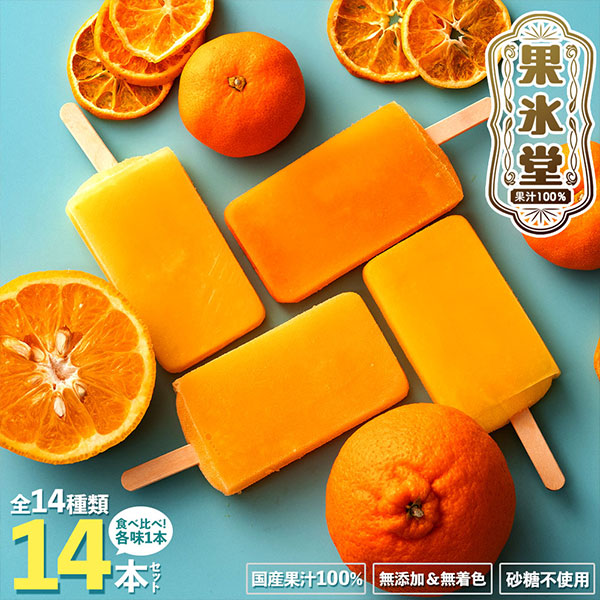 果氷堂 全14種14本セット