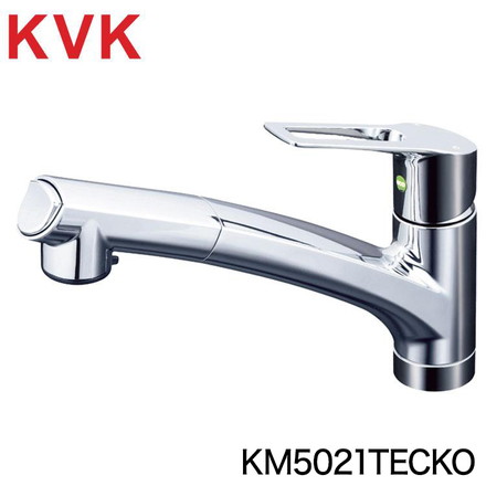 KVK KM5021TEC 流し台シャワー混合栓 eレバー