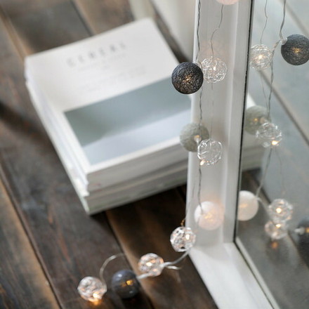 roomnhome ルームアンドホーム コットンボール 10個 S ランプ シェード 電気 韓国 LED