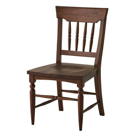 ダイニングチェア 2脚セット 幅46 奥行54 高さ86 アカシア天然木 完成品 椅子 いす