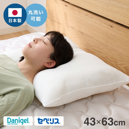 東レ中綿使用ウォッシャブル枕 43×63cm セベリス