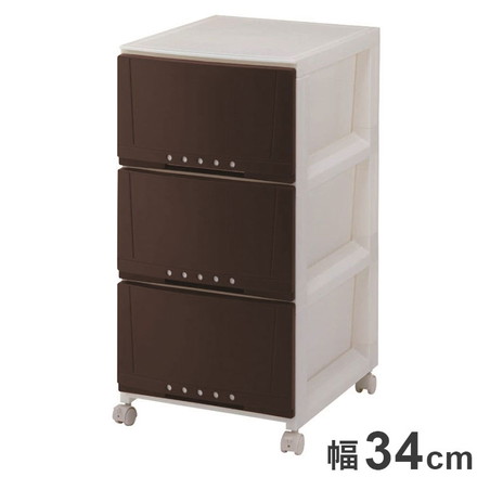 天馬 プロフィックス ルームケース 3403 ブラウン 衣類収納 収納ケース チェスト クローゼット収納 押し入れ収納
