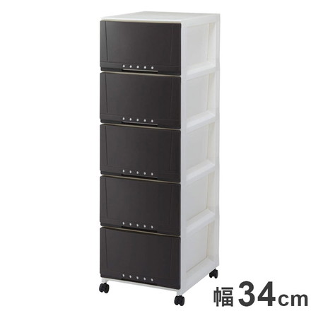 天馬 プロフィックス ルームケース 3405 ブラウン 衣類収納 収納ケース チェスト クローゼット収納 押し入れ収納