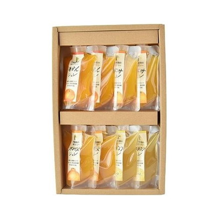 和歌山 伊藤農園 寒天ジュレドリンクタイプ 150g×8（みかん、きよみ、不知火、あまなつ 各2個）