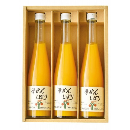 和歌山 「伊藤農園」 100%ピュアジュースみかん3本セット 100％ピュアジュース500ml（みかん×3本）