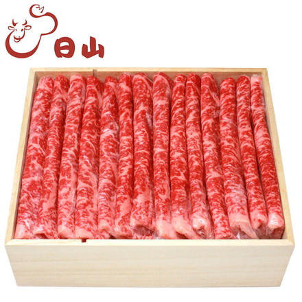 東京 人形町 「日山」 山形牛サーロインすき焼 サーロイン肉750ｇ