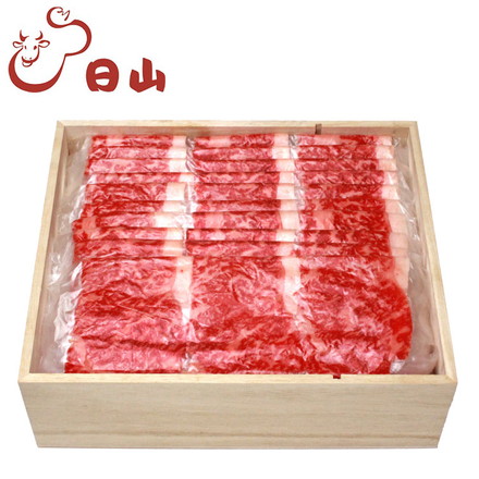 東京 人形町 「日山」 山形牛サーロインしゃぶしゃぶ サーロイン肉600ｇ