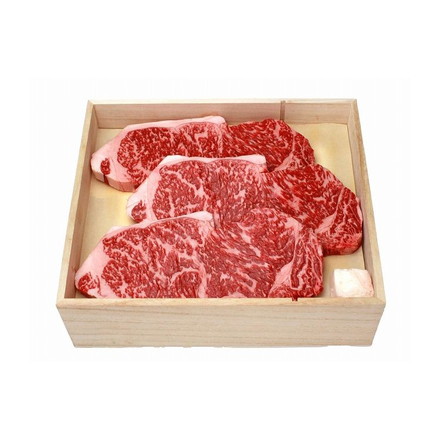 東京 人形町 「日山」 黒毛和牛サーロインステーキ サーロイン肉 660ｇ（約220ｇ×3枚）