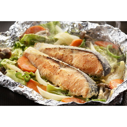 北海道 知床羅臼 鮭のちゃんちゃん焼き