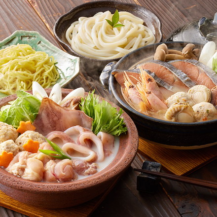 石狩鍋&鶏白湯鍋 食べ比べセット 鍋セット