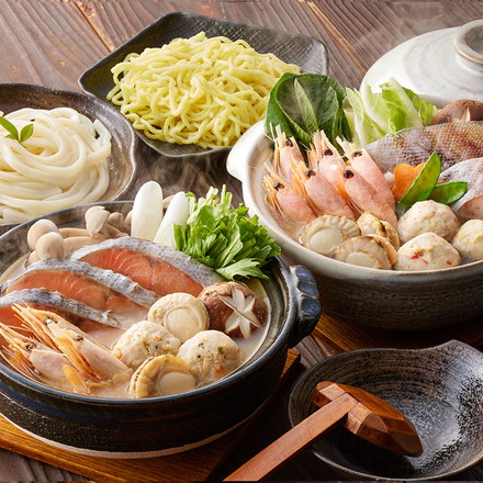 石狩鍋&海鮮ちゃんこ鍋 食べ比べセット 鍋セット