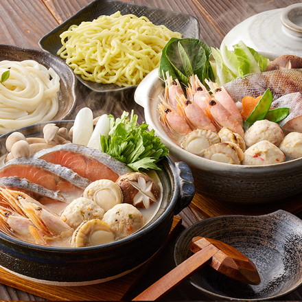 石狩鍋&海鮮ちゃんこ鍋 食べ比べセット 鍋セット