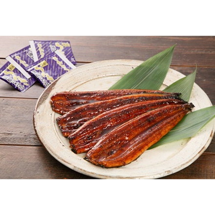 鰻楽 九州産うなぎ蒲焼 4尾
