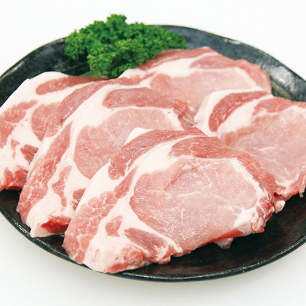 宮崎 SPF日南もち豚 バラ焼肉用 500g