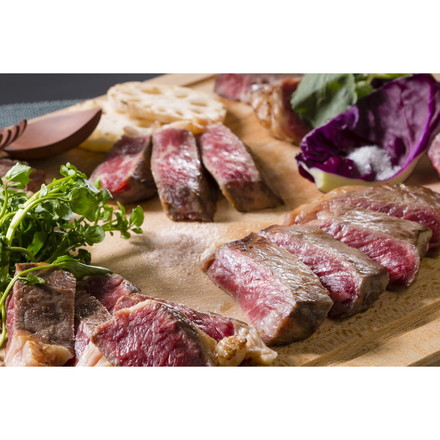 岡山 発酵熟成肉 チャックアイロール牛ステーキ300g 肉 お肉