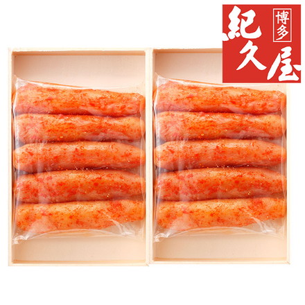 福岡 博多紀久屋 無着色辛子明太子 無着色辛子明太子220g×2