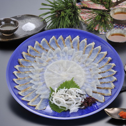 福岡 食楽庵ふる川 ふく刺三種盛り4人前 35g×2 計70g 冷凍