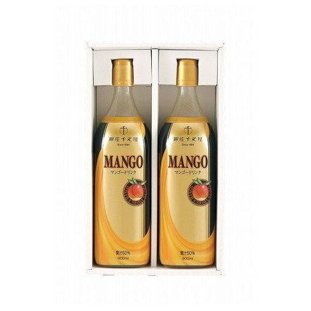 銀座千疋屋 マンゴードリンク 2本
