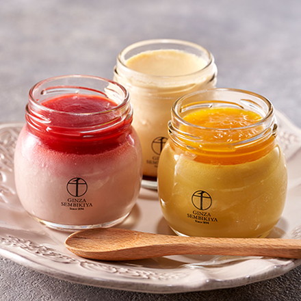 銀座千疋屋 銀座プリン 詰合せ 6個 プリン いちごプリン マンゴープリン 千疋屋