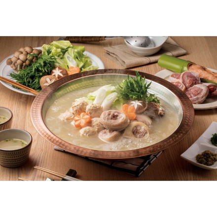 福岡 博多華味鳥 水たきセット 水たき生スープ600g×2袋入り