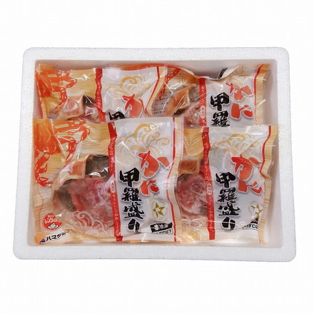 兵庫 香住 ハマダセイ かに 甲羅盛り 4パック カニ 蟹 蟹味噌 カニ身 ベニズワイガニ かに甲羅盛（かに身入りかに味噌100g）×4パック