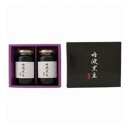 京都 丹波黒豆煮2本セット