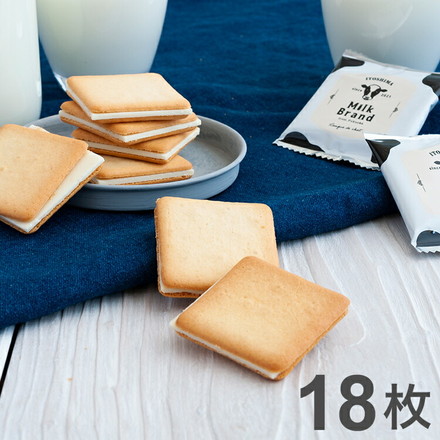 福岡 糸島ミルクブランド ラングドシャ 18枚 スイーツ お取り寄せスイーツ 焼菓子 お歳暮