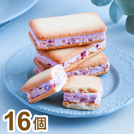東京 苺のワルツ あまおう苺のバターサンド 16個 スイーツ お取り寄せスイーツ 焼菓子 お歳暮