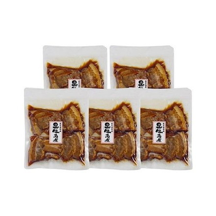 鹿児島県産黒豚使用 豚角煮 黒豚角煮190g（固形量150ｇ・個包装）×5パック