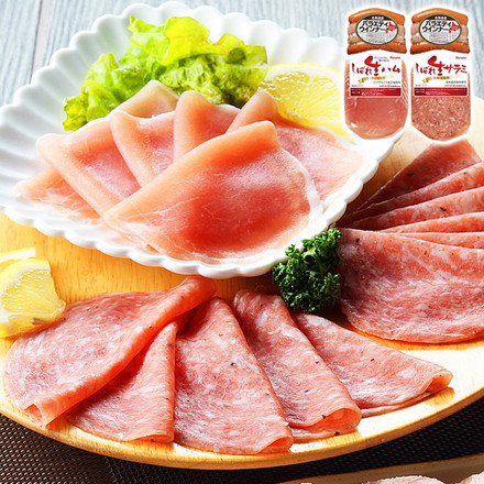 北海道 「札幌バルナバハム」 パーティーセット 360g ウインナー 生サラミ 生ハム