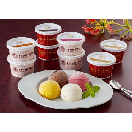 東京 銀座京橋 レ ロジェ エギュスキロール 銀座アイスバラエティ 4種×2