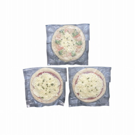 北海道 こだわり チーズ ピザ セット 3枚 マルゲリータ シーフード チーズ マルゲリータピザ220g×2、シーフードピザ210g×1