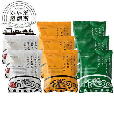 三重 かいだ 伊勢うどん 詰合せ 18食 2食 常温