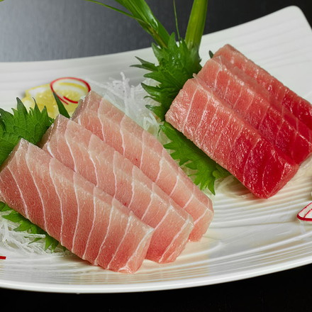 神奈川 「三浦三崎」 目鉢まぐろの詰合せ 大トロ100g×1、中トロ100g×2 解凍