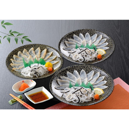 「関とら本店」 ふく薄造り詰合せ