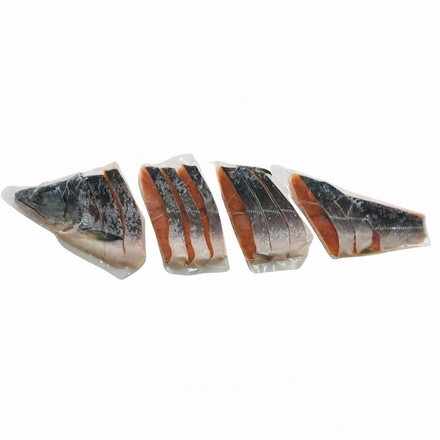 「三協水産」 北海道 日高沖 船上活〆 サクラマス 半身 800g ヤマメ 甘塩