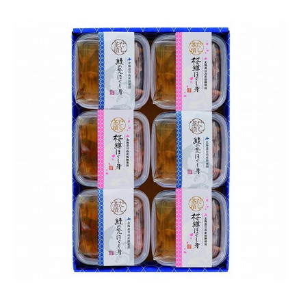 三協水産 北海道日高沖 秋鮭 桜鱒のだし茶漬け 60g 4o2710034 冷凍