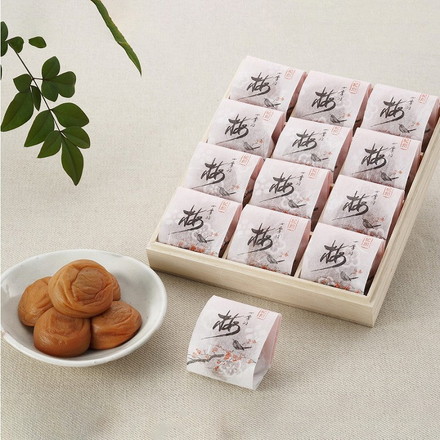 和歌山 紀州南高梅 梅満開 うす塩味（塩分約6%、240g（20g×12粒））