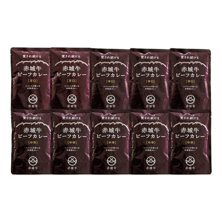 群馬 赤城牛のとりやま 赤城牛カレー カレー 200g×10 計2kg 常温