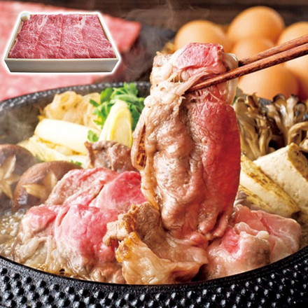 群馬 「赤城牛のとりやま」 赤城牛肩ロース すき焼き 300g