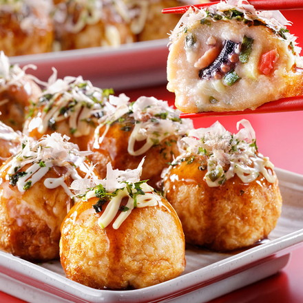 九条ねぎのたこ焼き4トレーセット