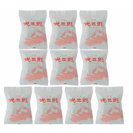 兵庫芦屋 高級鮮魚店 「悦三郎」 かに雑炊 10袋 かに雑炊（フリーズドライ）21g×10
